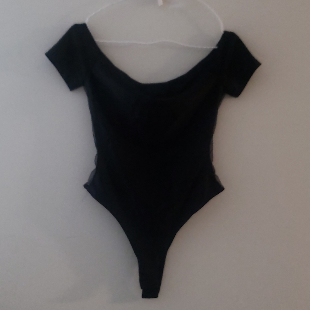 Forever 21 shiny onesie leotard